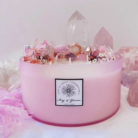 Crystal Candle Bowl