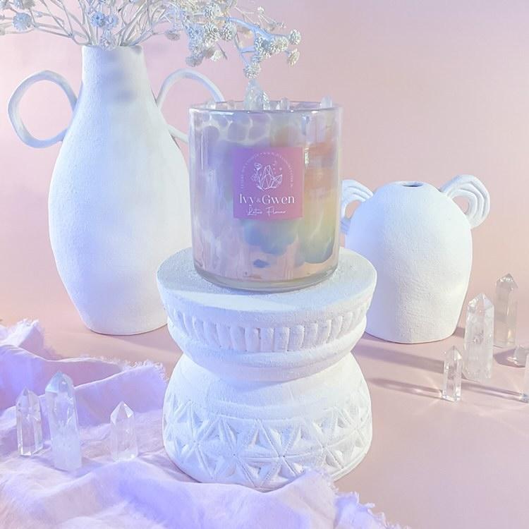Crystal Candle - Angel Aura
