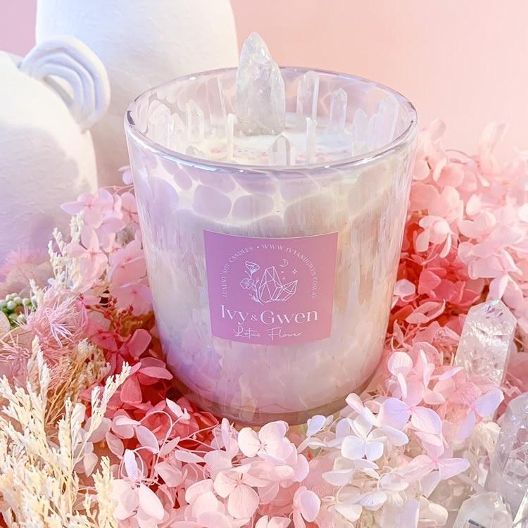 Crystal Candle - Angel Aura
