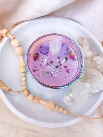 Mother's Day Candle - Amethyst